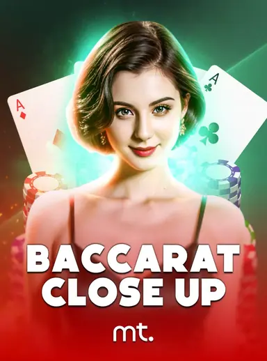 ภาพปกโต๊ะคาสิโนสด บาคาร่า Baccarat ห้อง MTV